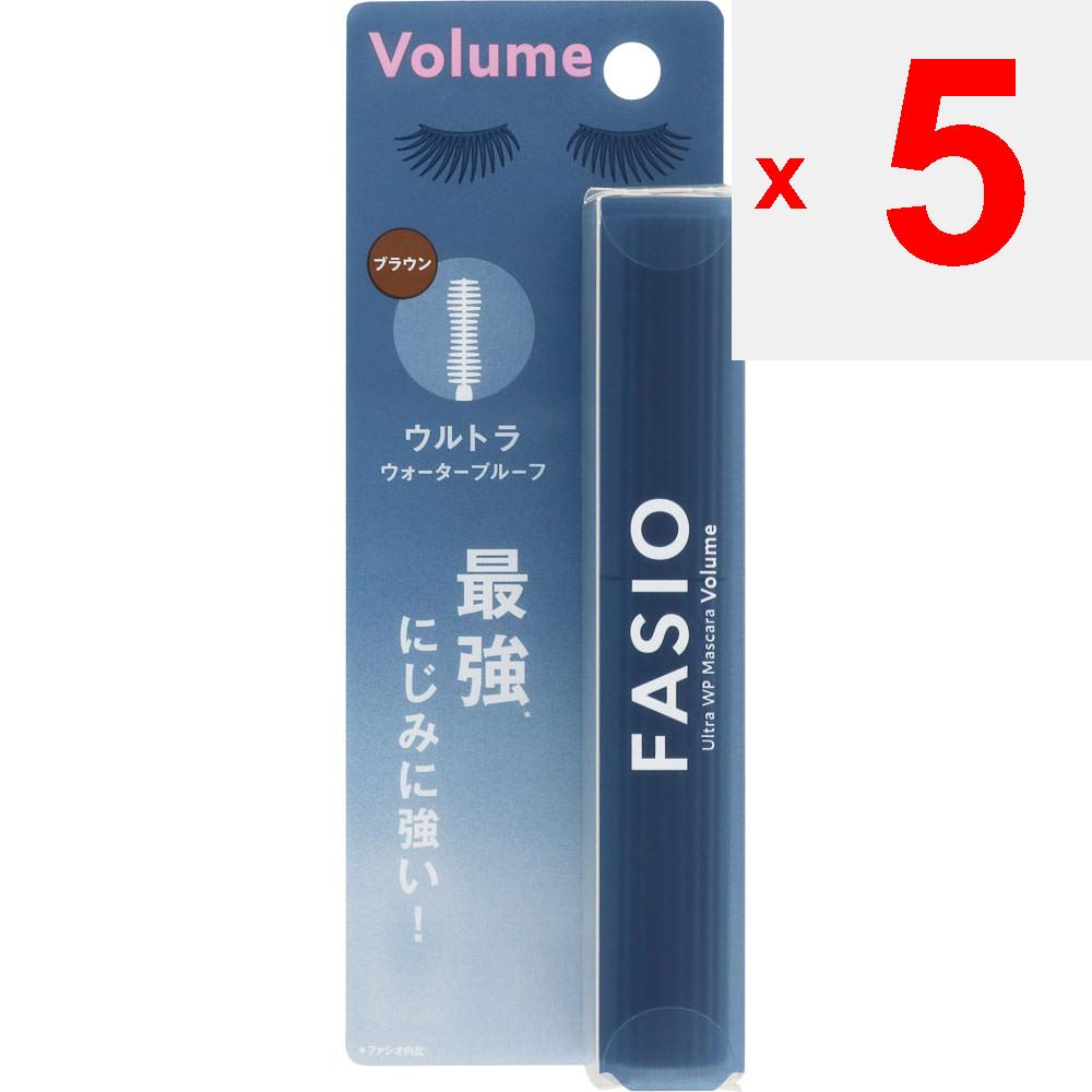 Kose Fatio Ultra WP Mascara Volume 02 Brown 6g Eye Makeup Mascara Apply As If Lifting Lashes. When Removing, We Recommend Fashio Mascara Remover. Eye