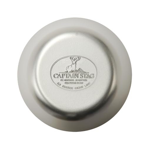 Captain Stag Outdoor Cup, 150ml Capacity, Made In Japan with 18-8 Stainless Steel, UH-2027