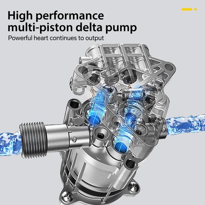 220V Household Water Jet High Pressure Cleaner Cordless Water Spray Air Pump Portable Car Washing Machine