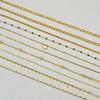 Waterproof Layered Link Chain Anklets Bracelet for Women, Gold Plated Foot Leg Anklets Summer Boho Beach Jewelry Adjustable