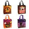 Pumpkin Halloween Tote Bag Handbag Halloween Gift Bag Foldable Halloween Non-woven Bag  Girl