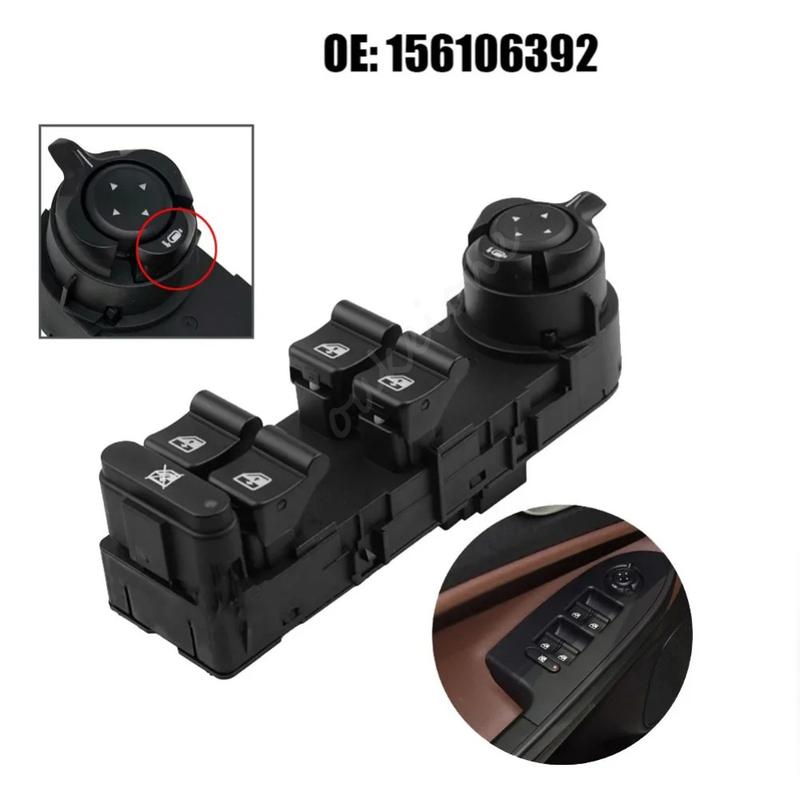 156106392 156106393 For Alfa Romeo Giulietta 940 2010- Master Driver Side Electric Power Lifter Window Switch Car Parts