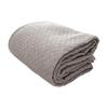 Nishikawa Bed Pad, Wide King, Toweling, 100% Cotton [Long-lasting Standard Type] Bed Pad, 200 X 205cm, Gray Beige, 2 Single Pieces, 100% Cotton,
