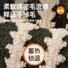 Qianniao Grid Sofa Cushion Comfortable Cotton Velvet Winter Thickened Seat Cushion High-end and Anti Slip Sofa Cover