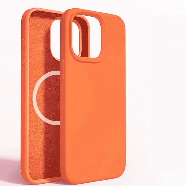 For Magsafe Liquid Silicone Magnetic Case For  For Iphone 16 15 14 13 12 11 Pro Max 16 14 15 Plus Wireless Charging Back Cover