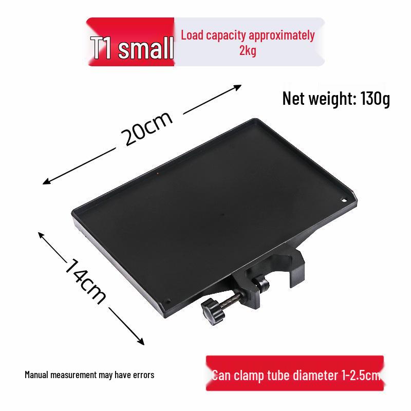 Regulowany stojak muzyczny z uchwytem na nuty, miejscem na telefon, metronomem, kartą dźwiękową i półką na akcesoria