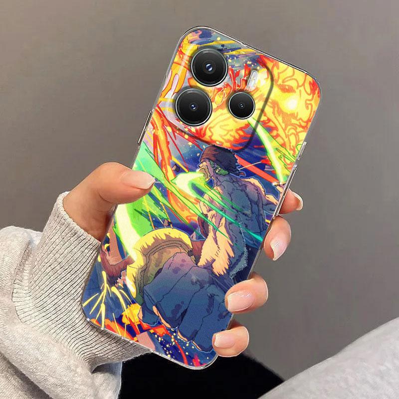 Cartoon Shanks Luffy Zoro Case For Xiaomi Redmi Note 15 14 13 12 11 10 Pro Plus 5G Cover For Redmi 15C 15 14C 13C 12C Phone Case