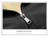 Men's Winter Fleece-lined Stand-up Collar Thick Jacket Plus Size