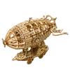 Educational Cartoon Wooden 3D Puzzle Toy DIY Assembly Airship Model Business Art Gift Ornament Craft 51~100 Pieces for Ages 8-13