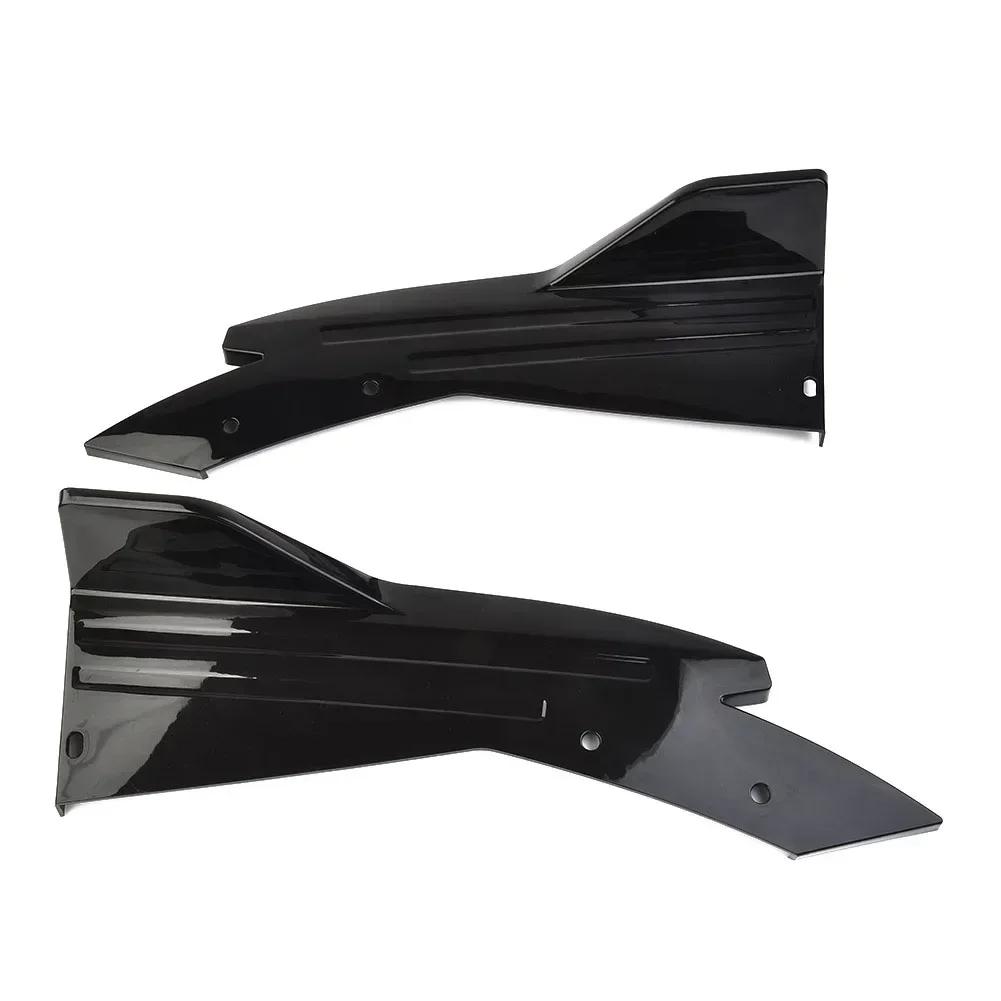 Gloss Black Rear Bumper Lip Side Spoiler Apron For Honda For Accord 10th 2018-2024 Car Exterior Mouldings Trim