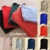 Stylish Women's Cashmere Loose Pullover Crew Neck Knit Sweater For Cozy Winter Wear