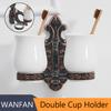 Bath Hardware Sets Black Brushed Bath Cup&Tumbler Holders Europe Toilet Brush Holder Towel Bar Paper Holders Cloth Hook WF-88800