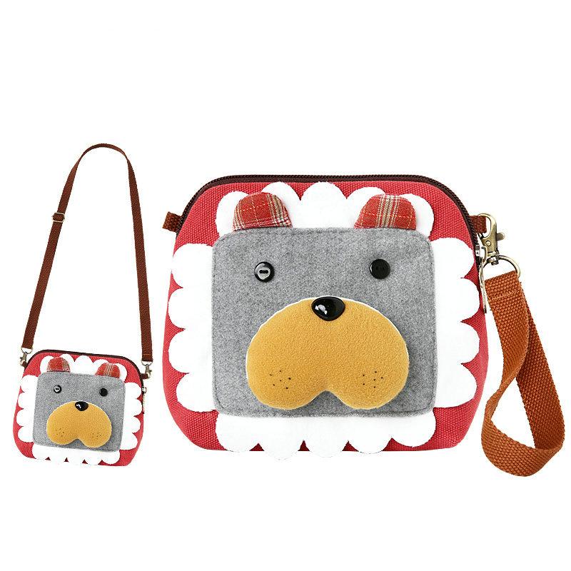 Buy Pattern Cartoon Messenger Shell Package Girl Student Lovely Lionet ...