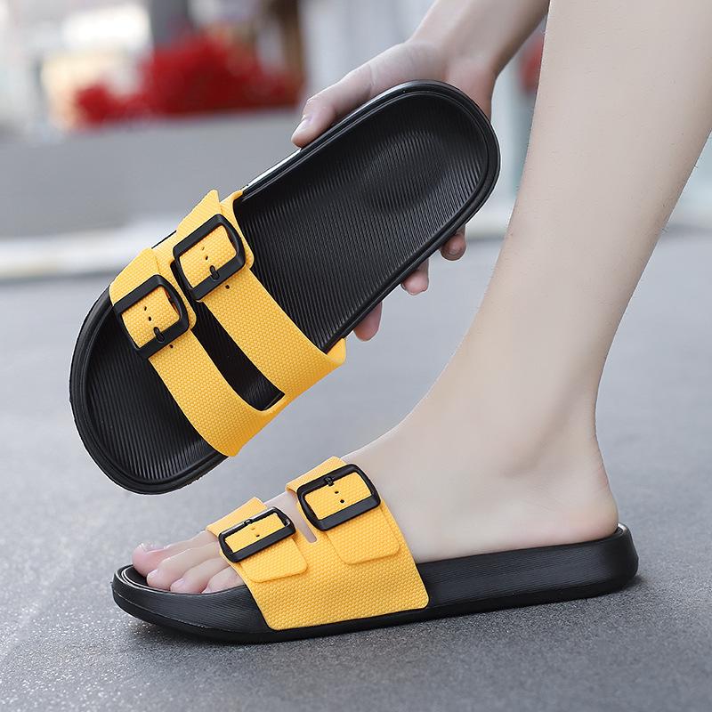 Summer slippers non-slip and wear-resistant oversized oversized slippers outdoor wading shoes