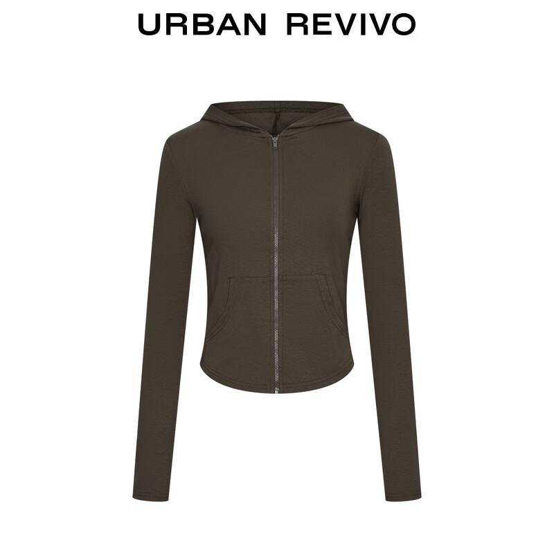 UR Women's Slim-Fit Hooded Short Jacket