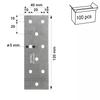 Perforated plates NP20/40/120 40x120 x2mm