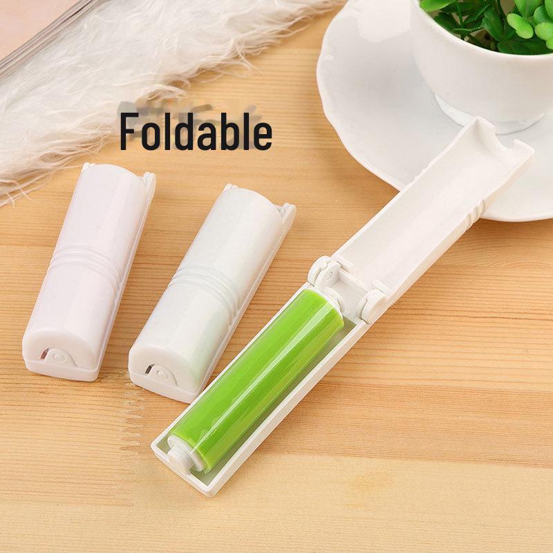 Tragbare Faltbare Recycelbare Staub- und Haarentfernungsbürste