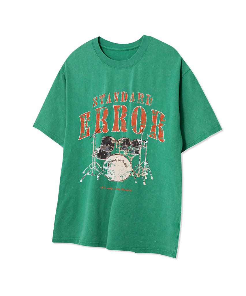 STANDARDERROR [2Pack] Pigment Short Sleeve T-Shirt Package (8 Types) (B Type)