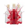 Butelka Na Prezent Tadek 250Ml Etykieta Czapka Mikołaja Na Likier Dekoracja