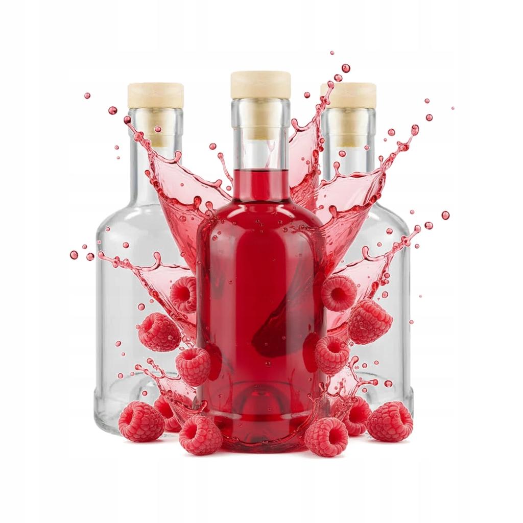 Butelka Na Prezent Tadek 250Ml Etykieta Czapka Mikołaja Na Likier Dekoracja