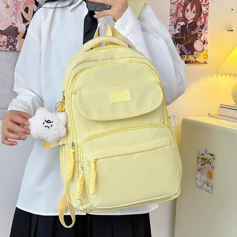 Schoolbag schoolbag Korea large-capacity versatile high school student junior high school lightweight college student backpack girls computer college