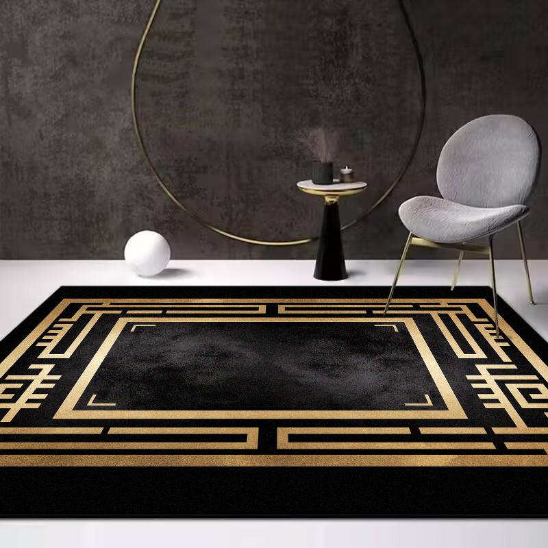 Retro Chinese Style CARPET FOR LIVE ROOM Decoration Bedroom Washable Coffee Tables Mat Non-slip Large Area Rugs Lounge Rug