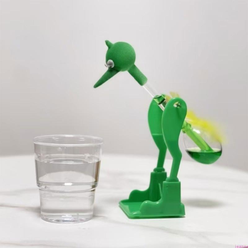Happy Bobbing Bird Liquid Drinking Toy Creative None-Stop Liquid Drinking Glass Lucky Bird Duck Bobbing Magics Prank Toy