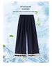 2026 New Women's Double-Layer Lace Patchwork Wide-Leg Pants - Slimming, Loose, Versatile Summer Style