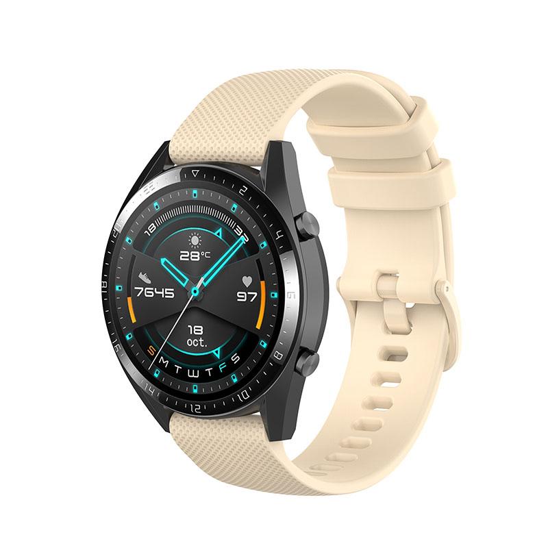 

Silicone Watch Band 20mm Watch Strap for Huawei Watch GT 2 42mm/GT 3 42mm/Watch 3 Pro New/Watch 3 Pro/GTR Mini (A2174) Black