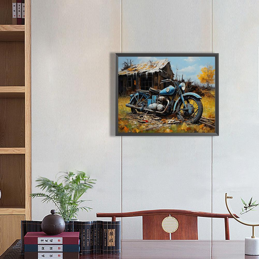 5D DIY Full Round Drill Diamond Painting Scrap Car Kit Home Decoration Art Craft