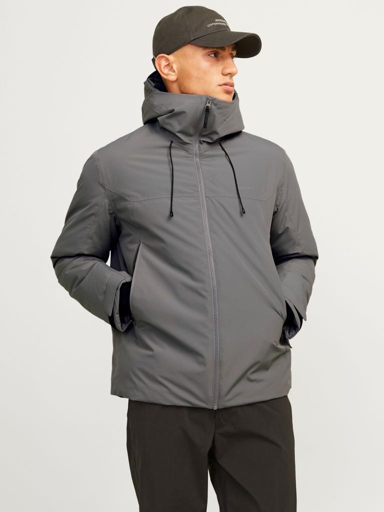 Демисезонная куртка Jack & Jones Jcosummit Padded Shell Jacket Sn (12262093) gargoyle