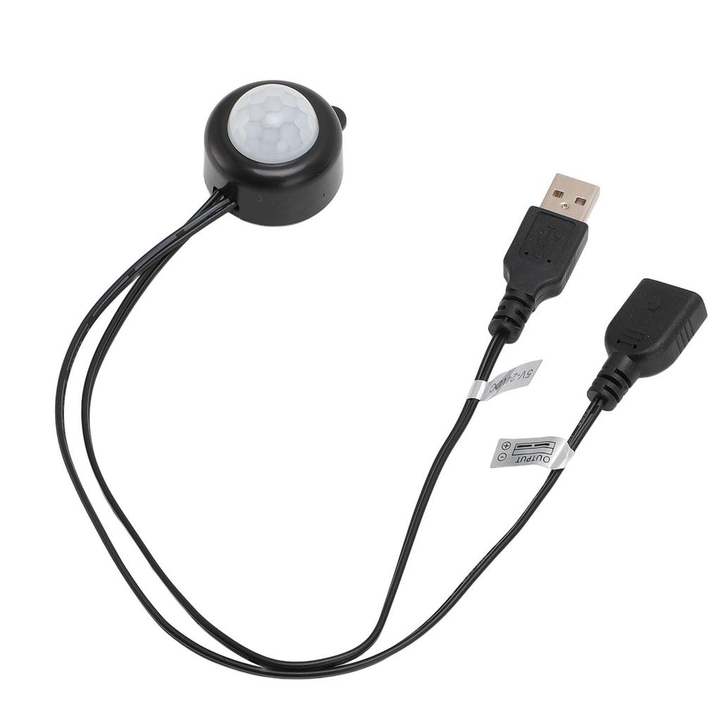Capteur de mouvement PIR activé Interface USB Plug and Play Contrôleur de capteur infrarouge DC5V à 24V pour