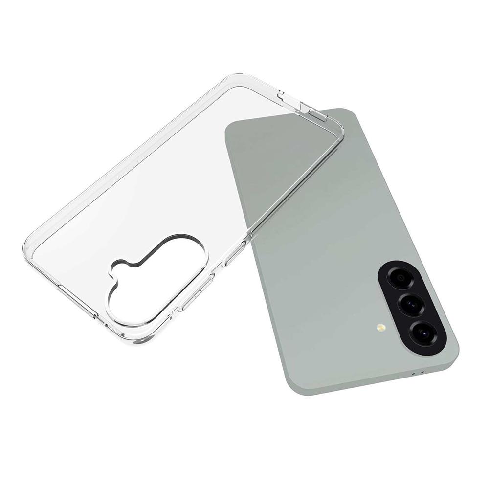 For Samsung Galaxy A57 5G Case Anti-Fingerprint Crystal Clear TPU Phone Cover