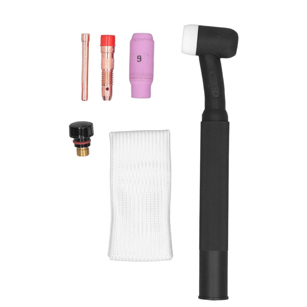 1 Set 6Pcs TIG Welding Torch Kit Fast Arcing Clean Cuts Copper Head ABS Handle Plasma Cutter Torch