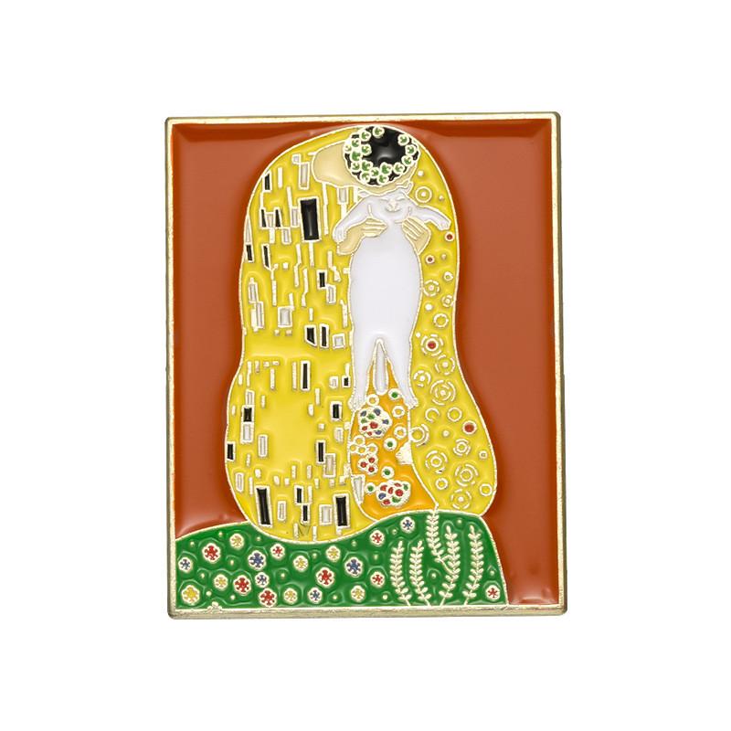 

Style Cartoon Eyecatching Brooch Metallic Pin For Fashion Enthusiasts And Collectors XZ9012