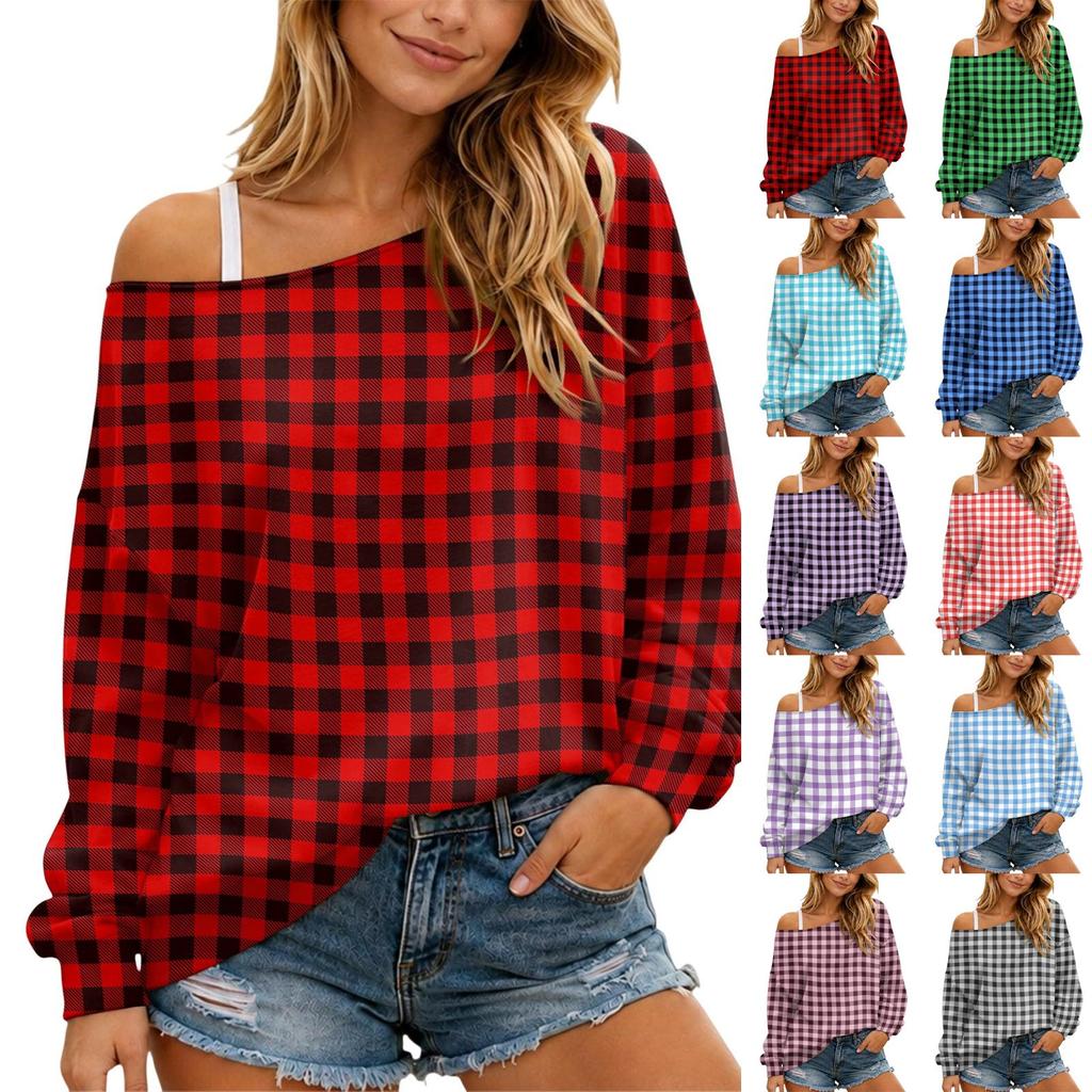Top Casual a Maniche Lunghe in Rete da Donna, Vestibilità Larga, Blusa Comoda per l'Uso Quotidiano