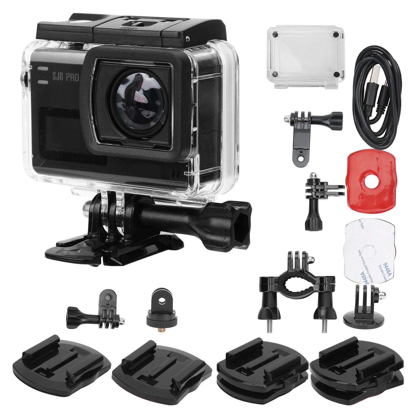 

SJCAM SJ8 PRO Sports Camera Waterproof Diving Multifunctional Sports DV Camera Black
