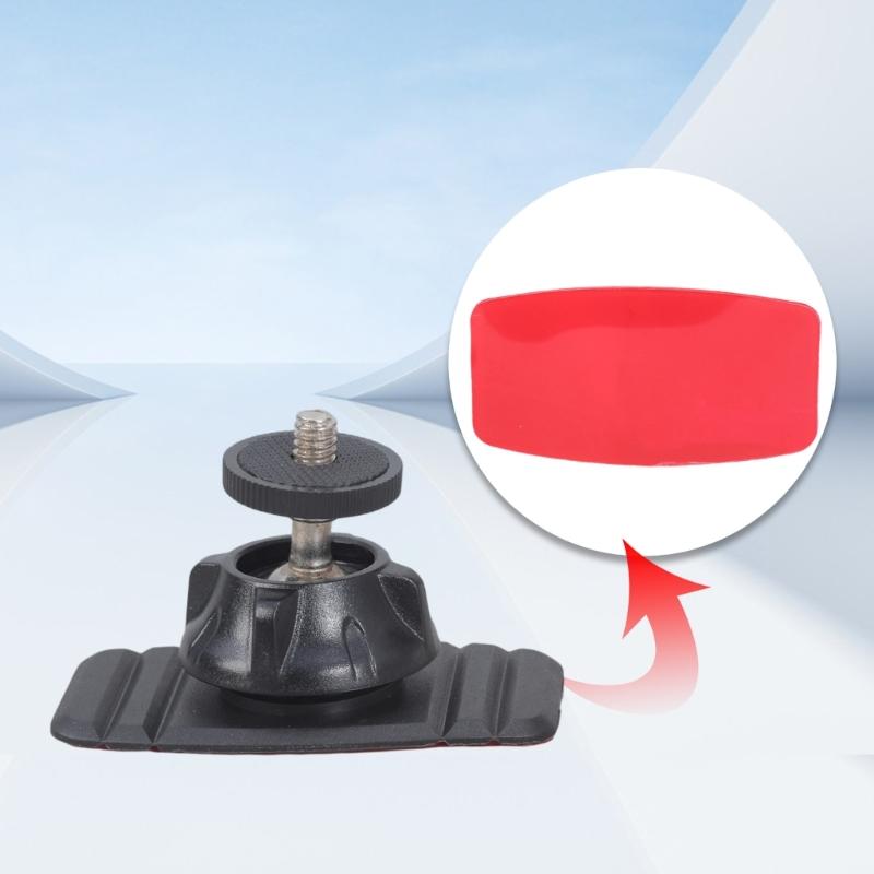 No Drill Screw Sticker Base For Smartphone Holder Camera Mounting Plastic Metal Adhesive 1/4inch Thread