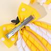 2Pcs Cute Bees Ladybug Hair Clips Insect Ponytail Hairpin Girls Kids Children's Trendy Animal Playful Headwear Hair Accessories