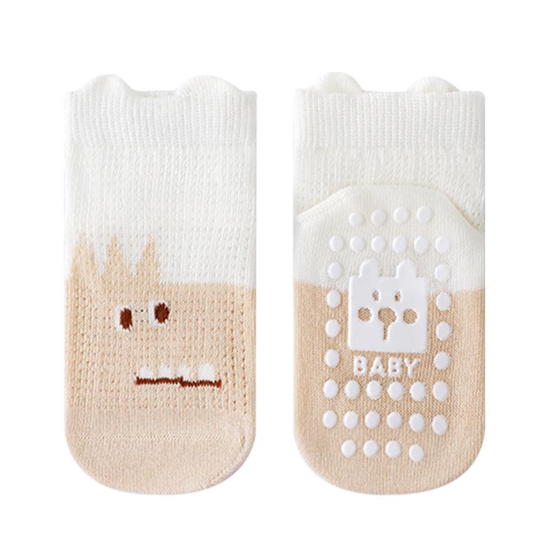 Neue rutschfeste Sommer-Babysocken - Kältefest für Kleinkinder, die laufen lernen, Jungen & Mädchen