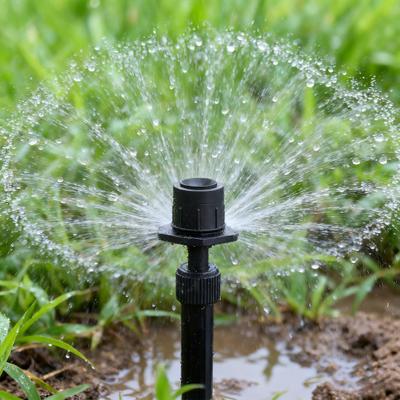 50 Stück Bewässerungstropfer Einstellbare Mikrosprühtropfer 360 Grad Kreissprühbewässerungssystem Sprinkler