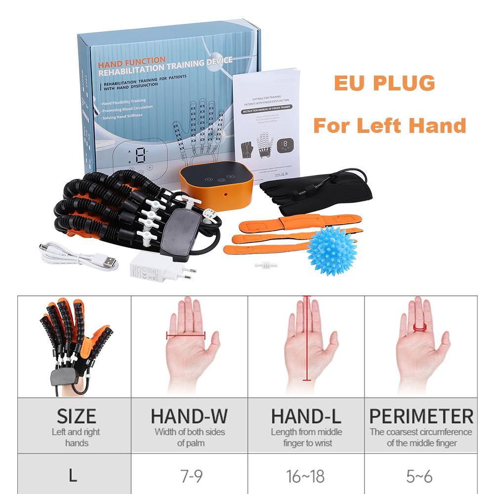 Rehabilitation Robot Gloves Finger Training Hand Exerciser Stroke Hemiplegia Hand Splint Recovery Trainer Support Smart Massage
