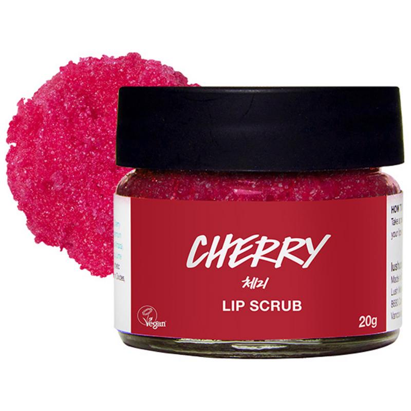 Lush Lip Scrub, Cherry, 1 Pcs, 20g