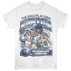 Big League Chew - Softball Team - White - Adult Unisex Short Sleeve T-Shirt