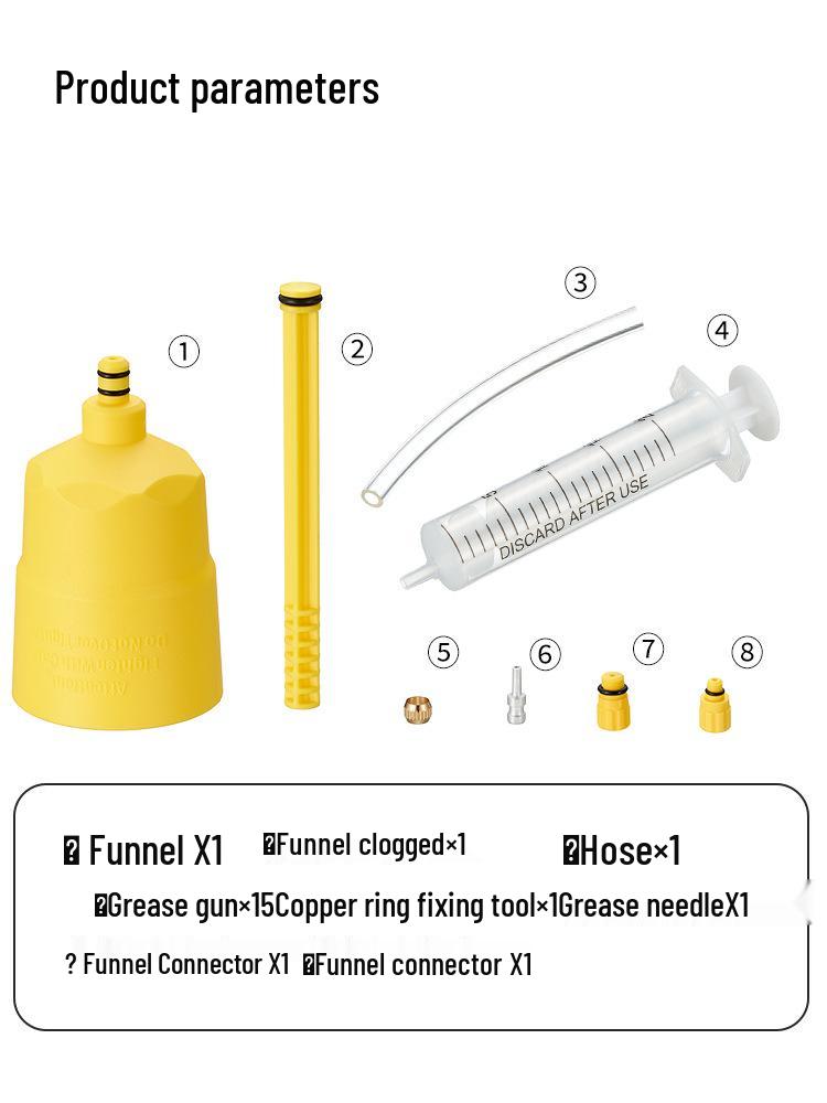 EZMTB Universal Mountain Bike Brake Oil Change Tool Set