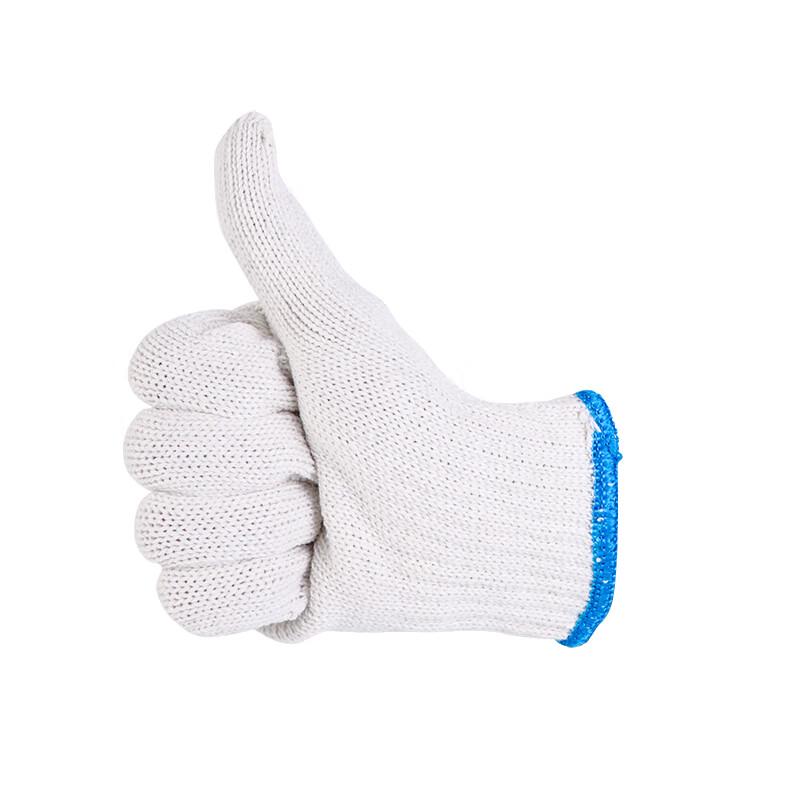 Verschleißfeste Baumwoll-Arbeitshandschuhe (12 Paare)