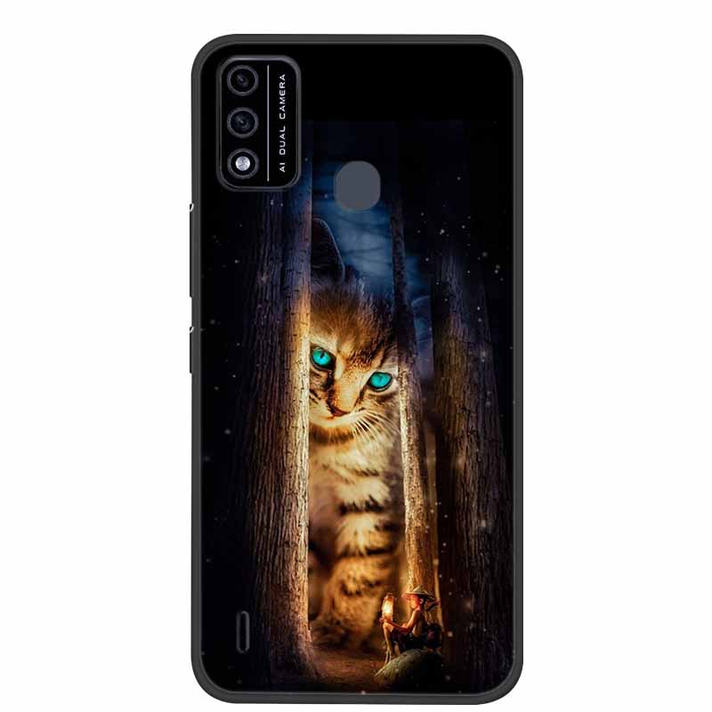 For Itel A48 Case Soft Silicone Cool Cartoon Case For ItelA48 Back Cover for ITEL A 48 Cases Fashion TPU Phone Fundas New Capa