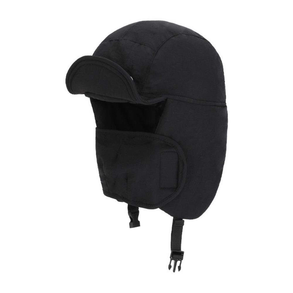 Integrated Face Ear Warm Winter Lei Feng Hat Windproof Earflap Hat Outdoors Cycling Cap Hiking