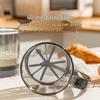 Hand-Pressed Flour Sifter Cup