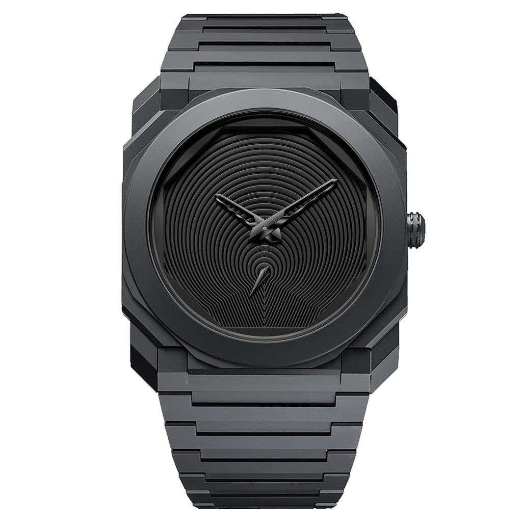 Binbang Octagonal Luxury Waterproof Men's Quartz Watch